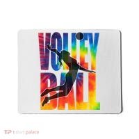 Girls Volleyball Tie Dye Server Teen Players Funny Gift Mousepad thumb 0