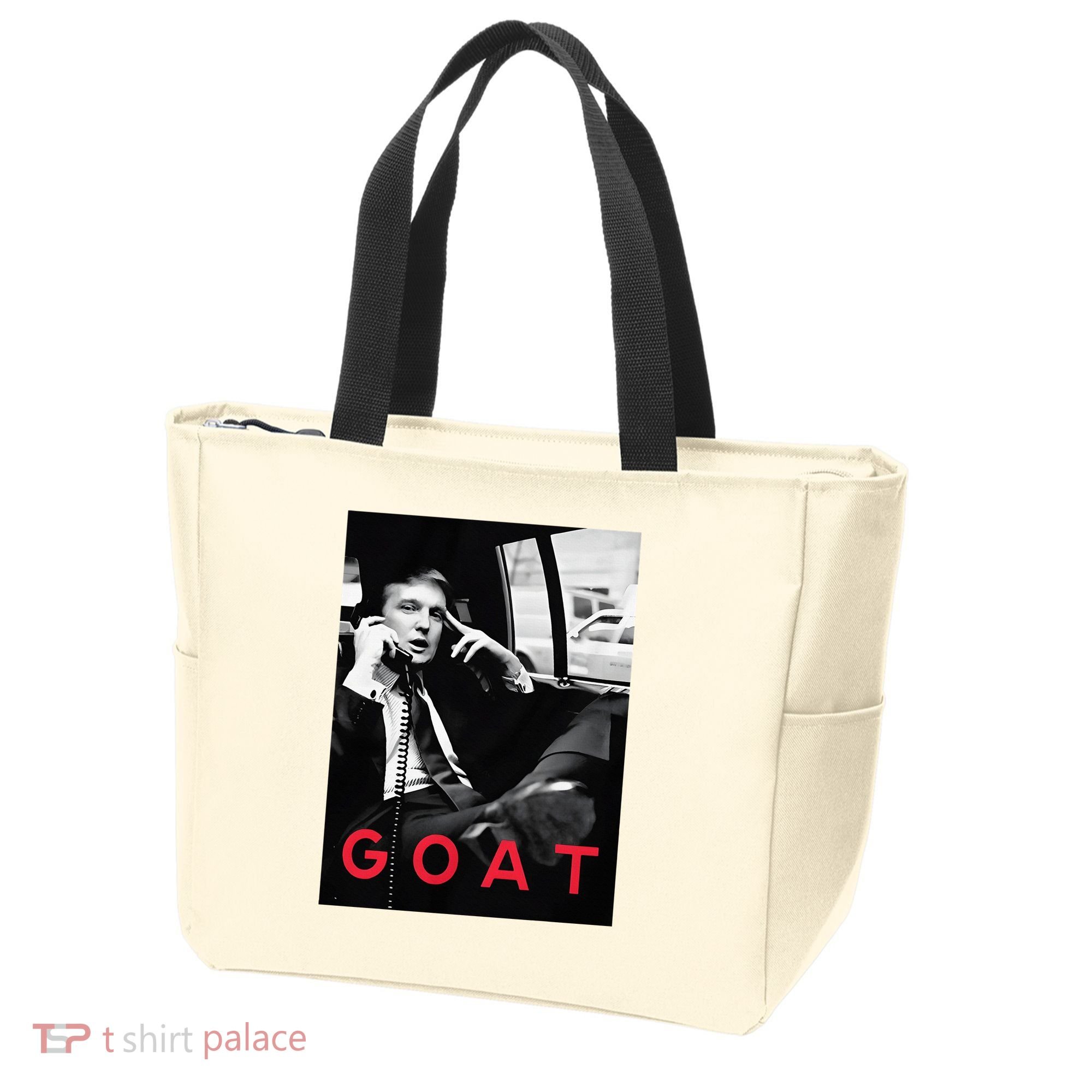 Goat Vote Trump 2024 Funny Support Republican Pro America Tote Bag