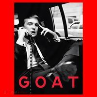Goat Vote Trump 2024 Funny Support Republican Pro America Santa Hat thumb 1