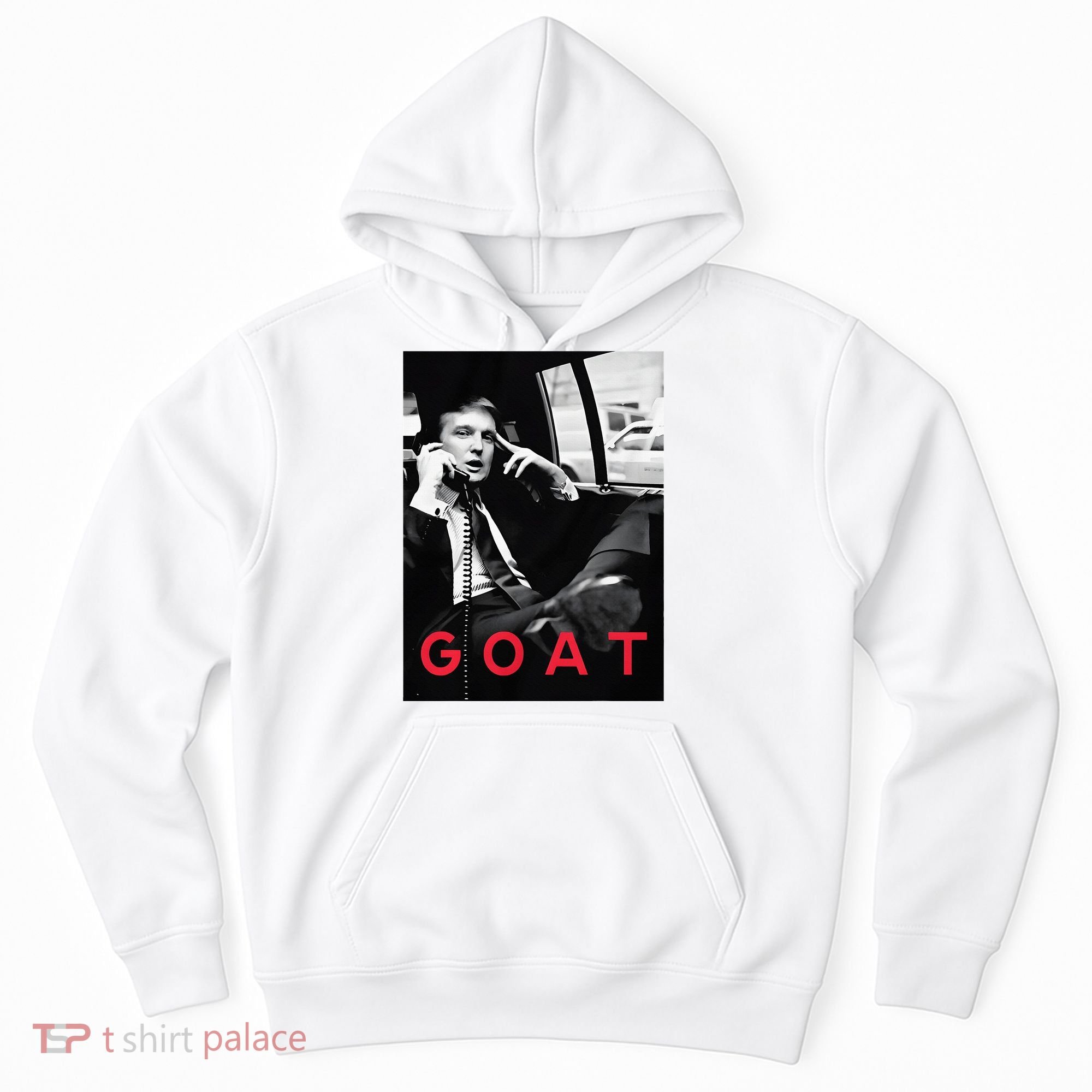 Goat Vote Trump 2024 Funny Support Republican Pro America Hoodie