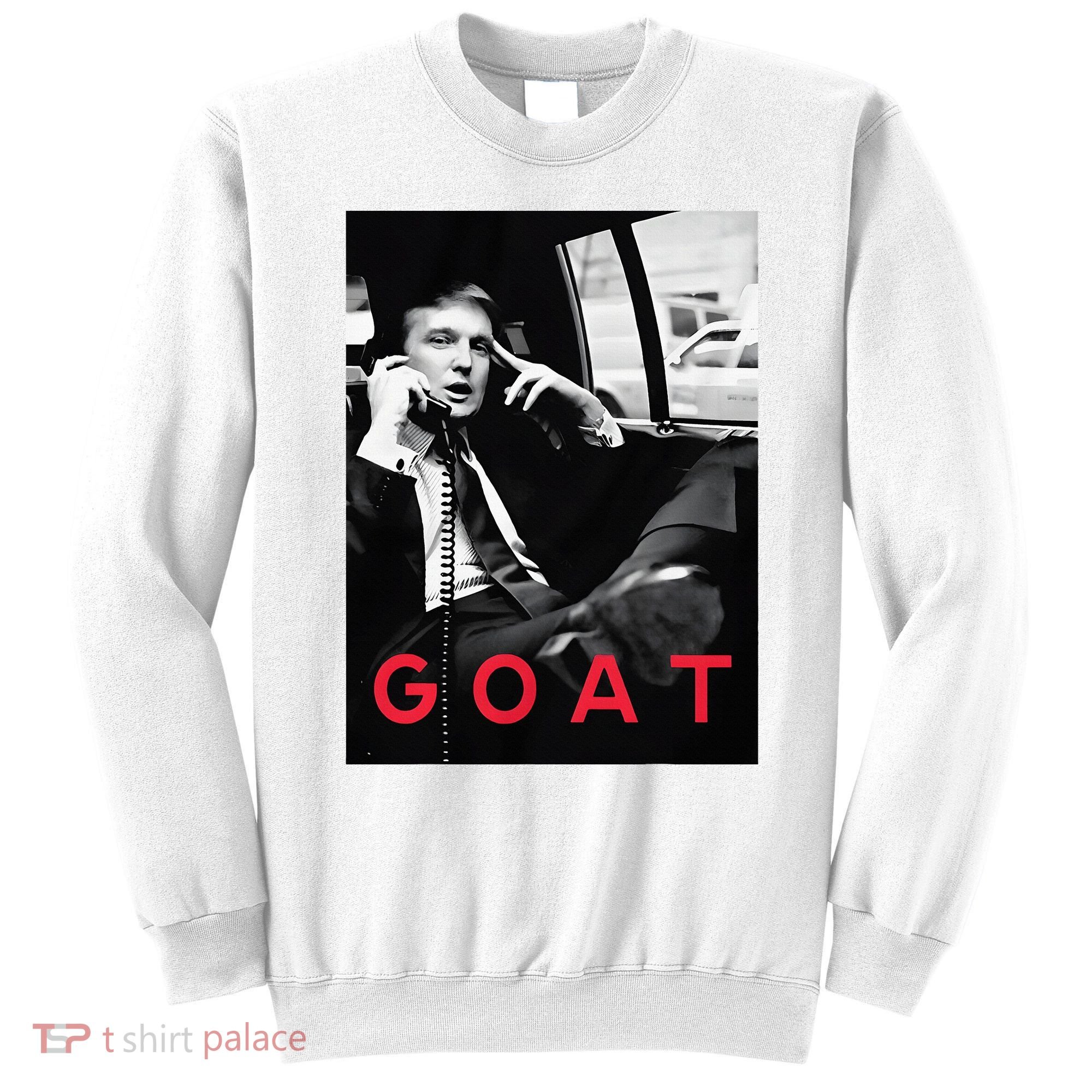 Goat Vote Trump 2024 Funny Support Republican Pro America Sweatshirt