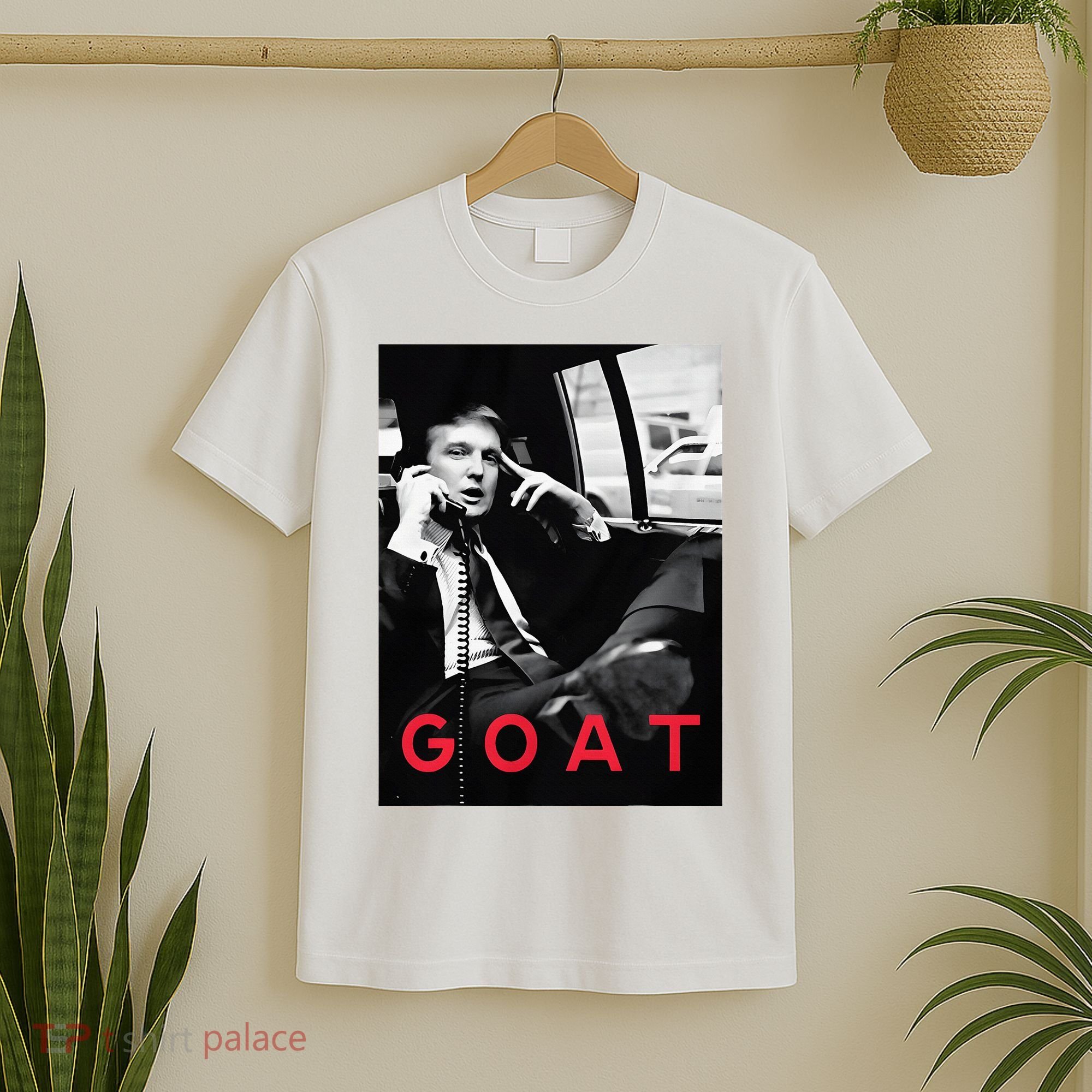 Goat Vote Trump 2024 Funny Support Republican Pro America T-Shirt