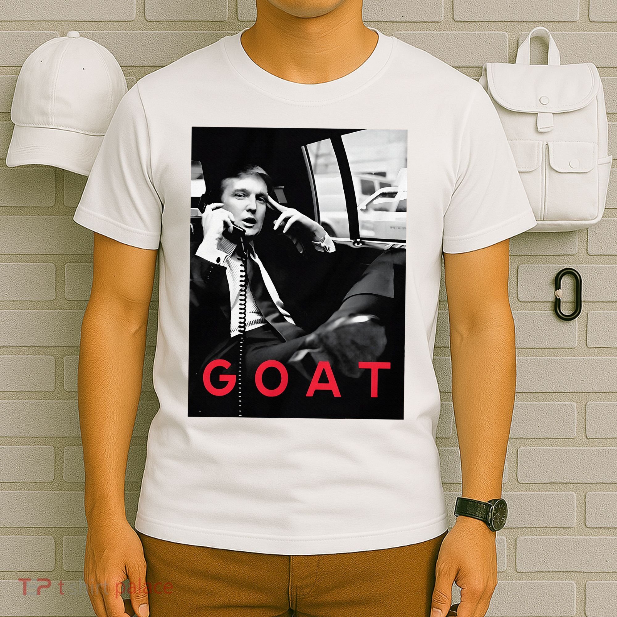 Goat Vote Trump 2024 Funny Support Republican Pro America T-Shirt