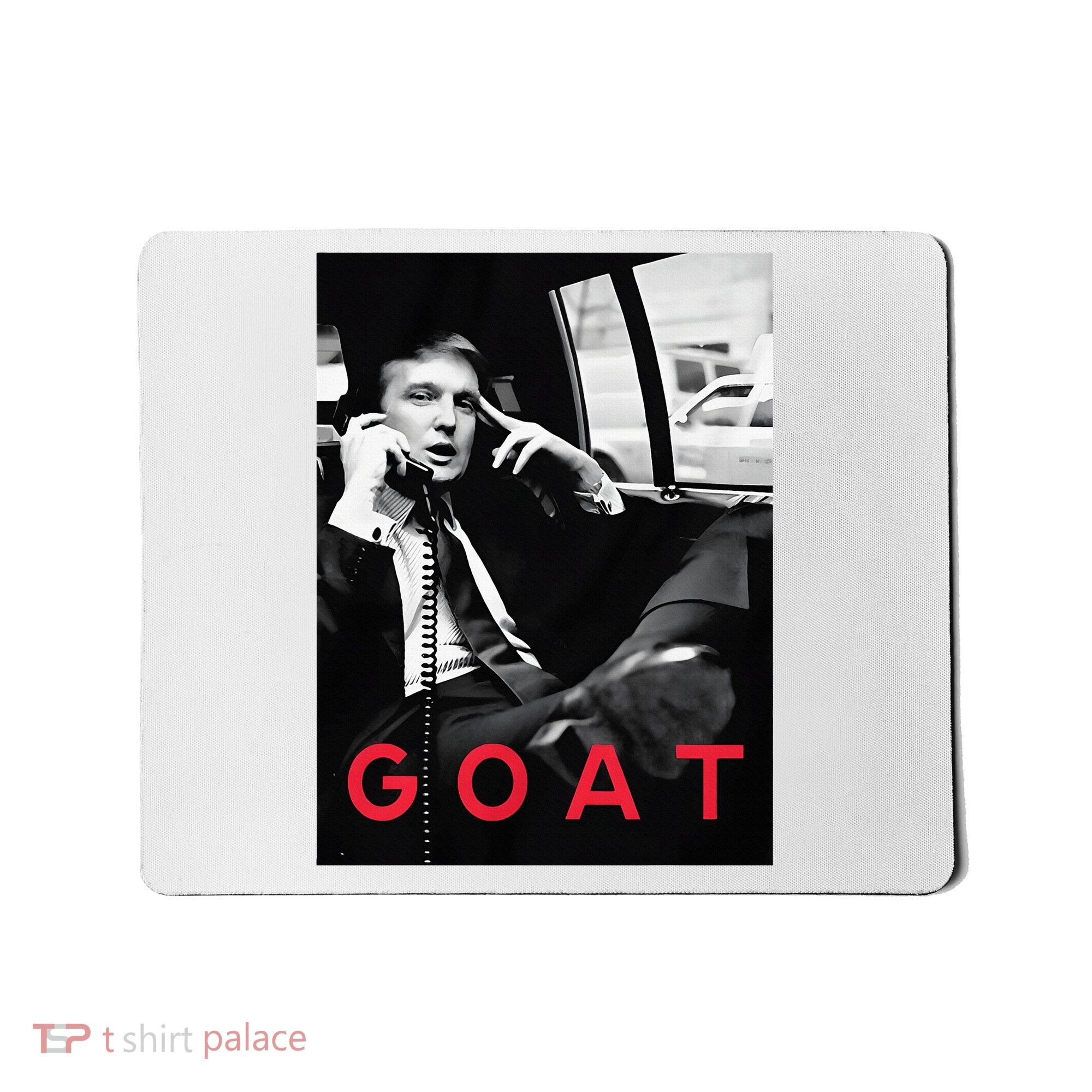 Goat Vote Trump 2024 Funny Support Republican Pro America Mousepad