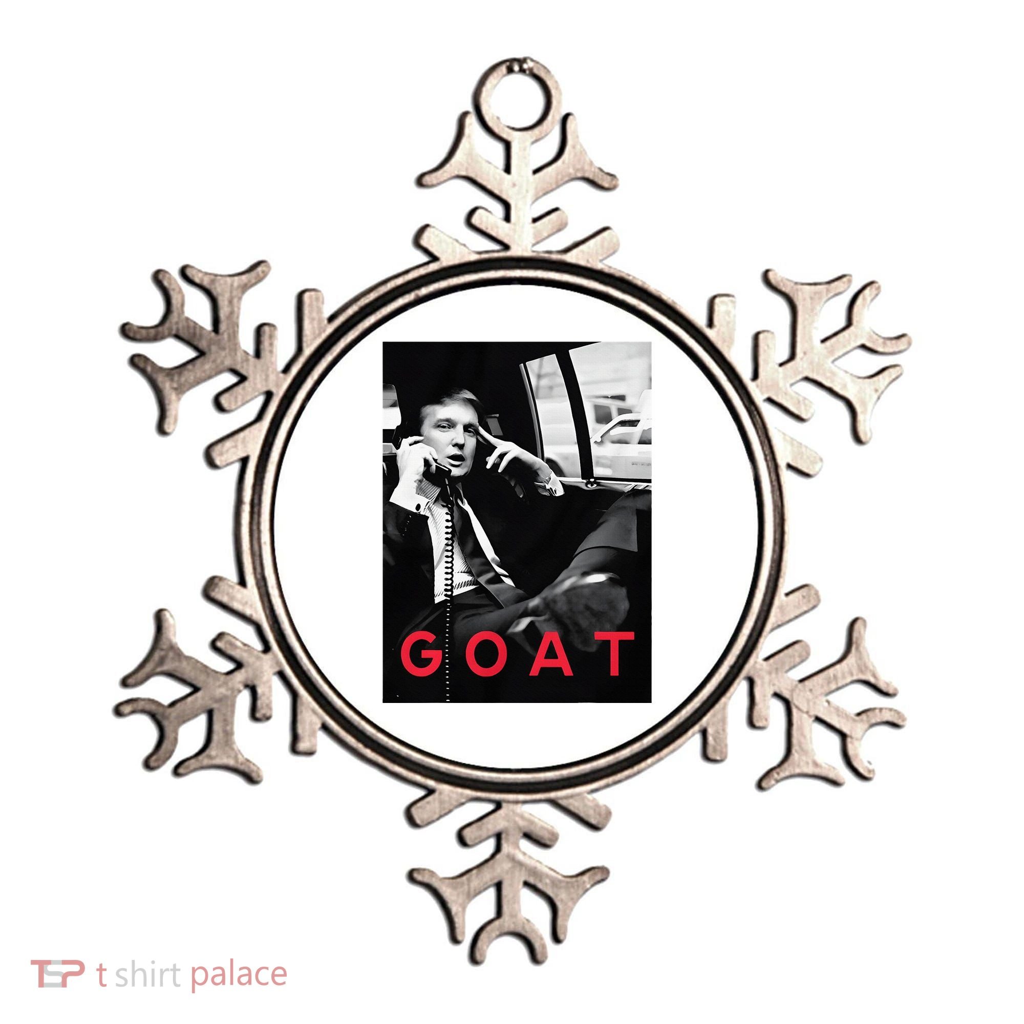 Goat Vote Trump 2024 Funny Support Republican Pro America Ornament