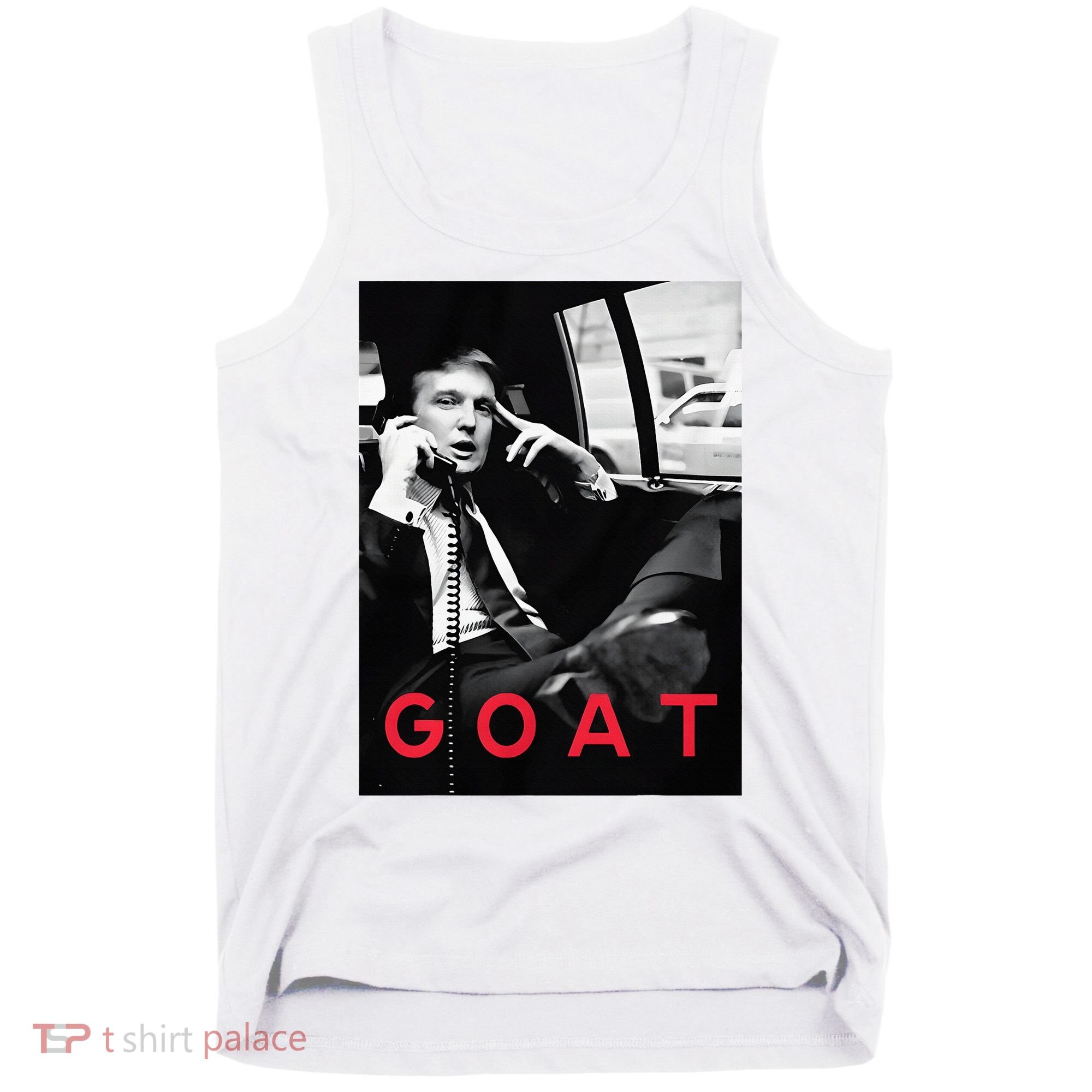 Goat Vote Trump 2024 Funny Support Republican Pro America Tank Top