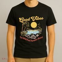 Good Vibes The Wild Pool Paradise Resort T-Shirt thumb 3