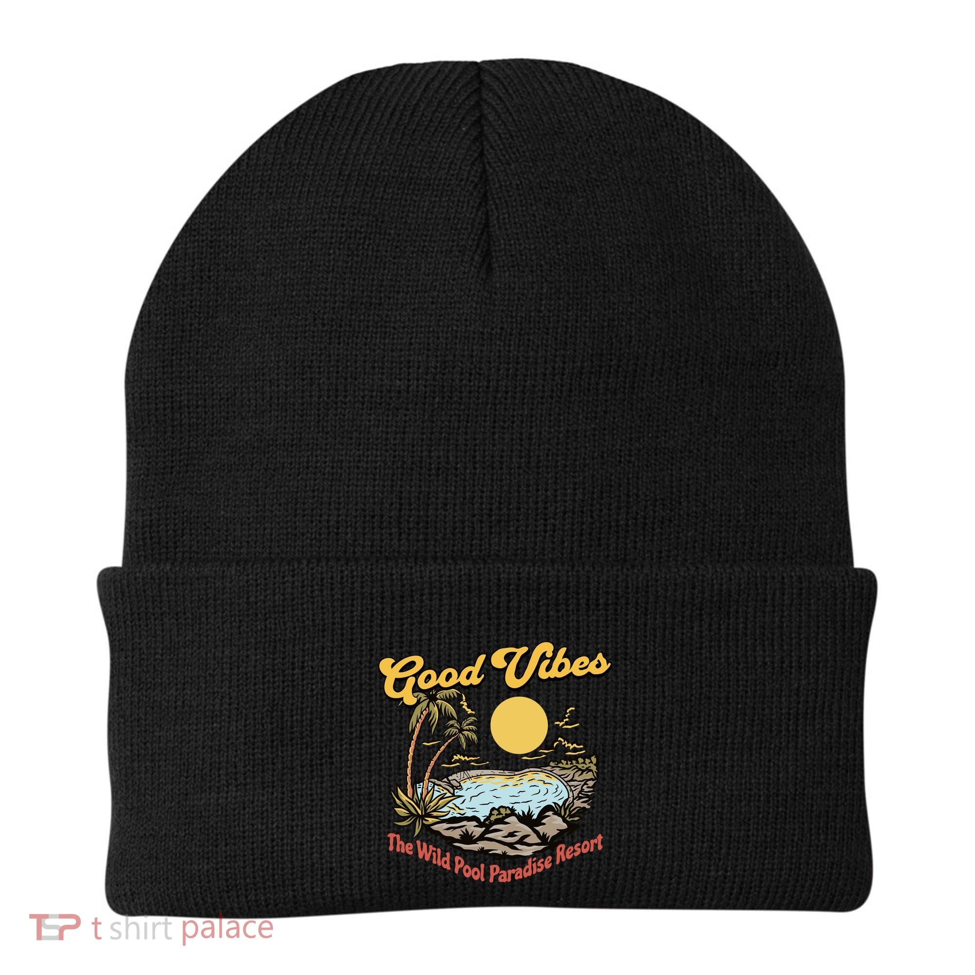 Good Vibes The Wild Pool Paradise Resort Beanie