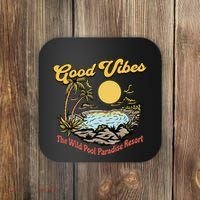 Good Vibes The Wild Pool Paradise Resort Coaster thumb 0