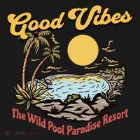 Good Vibes The Wild Pool Paradise Resort Mousepad thumb 1