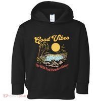 Good Vibes The Wild Pool Paradise Resort Toddler Hoodie thumb 0