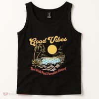 Good Vibes The Wild Pool Paradise Resort Tank Top thumb 2