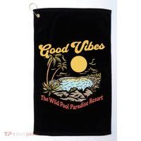 Good Vibes The Wild Pool Paradise Resort Golf Towel thumb 0