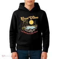 Good Vibes The Wild Pool Paradise Resort Kids Hoodie thumb 4