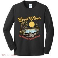 Good Vibes The Wild Pool Paradise Resort Kids Long Sleeve Shirt thumb 0