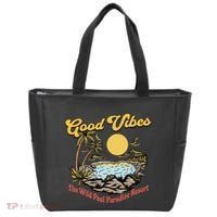 Good Vibes The Wild Pool Paradise Resort Tote Bag thumb 0