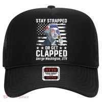 George Washington 1776 Stay Strapped Or Get Clapped Hat thumb 0
