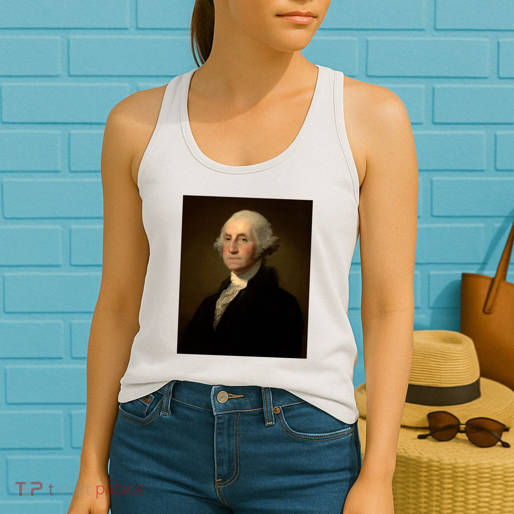 George Washington 1st President Of The United States Women's Tank Top