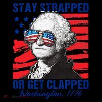 George Washington 1776 Stay Strapped Coffee Mug thumb 5
