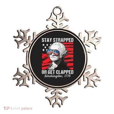 George Washington 1776 Stay Strapped Ornament