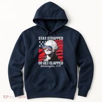 George Washington 1776 Stay Strapped Hoodie thumb 0