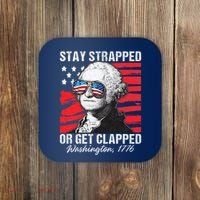 George Washington 1776 Stay Strapped Coaster thumb 0