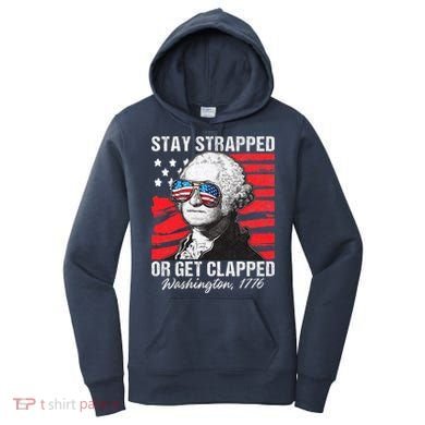 George Washington 1776 Stay Strapped Women's Hoodie