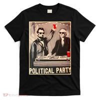 George Washington And Abraham Lincoln Political Party T-Shirt thumb 0