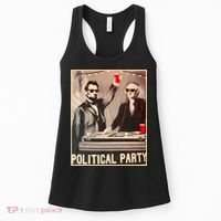 George Washington And Abraham Lincoln Political Party Women's Tank Top thumb 0
