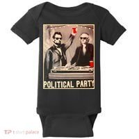 George Washington And Abraham Lincoln Political Party Baby Bodysuit thumb 0
