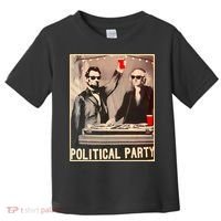 George Washington And Abraham Lincoln Political Party Toddler T-Shirt thumb 0