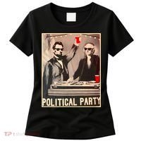 George Washington And Abraham Lincoln Political Party Women's T-Shirt thumb 0
