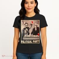 George Washington And Abraham Lincoln Political Party Women's T-Shirt thumb 4