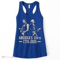 George Washington Abe Lincoln Guitar America's 250th Anniversary Women's Tank Top thumb 0