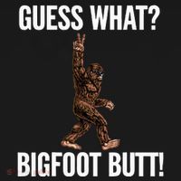 Guess What Bigfoot Butt Funny Sasquatch Peace Women's Hoodie thumb 2