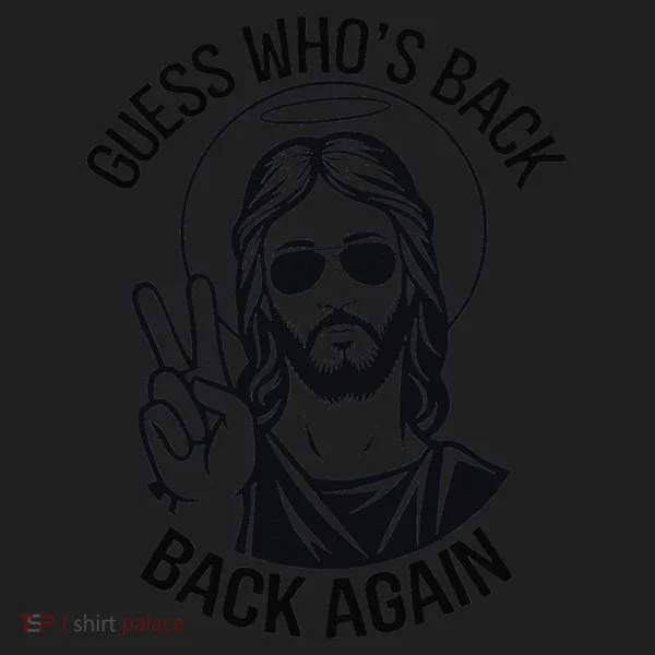 Guess Whos Back Funny Jesus Easter Christian Beanie