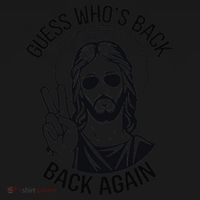 Guess Whos Back Funny Jesus Easter Christian Pajama Set thumb 2