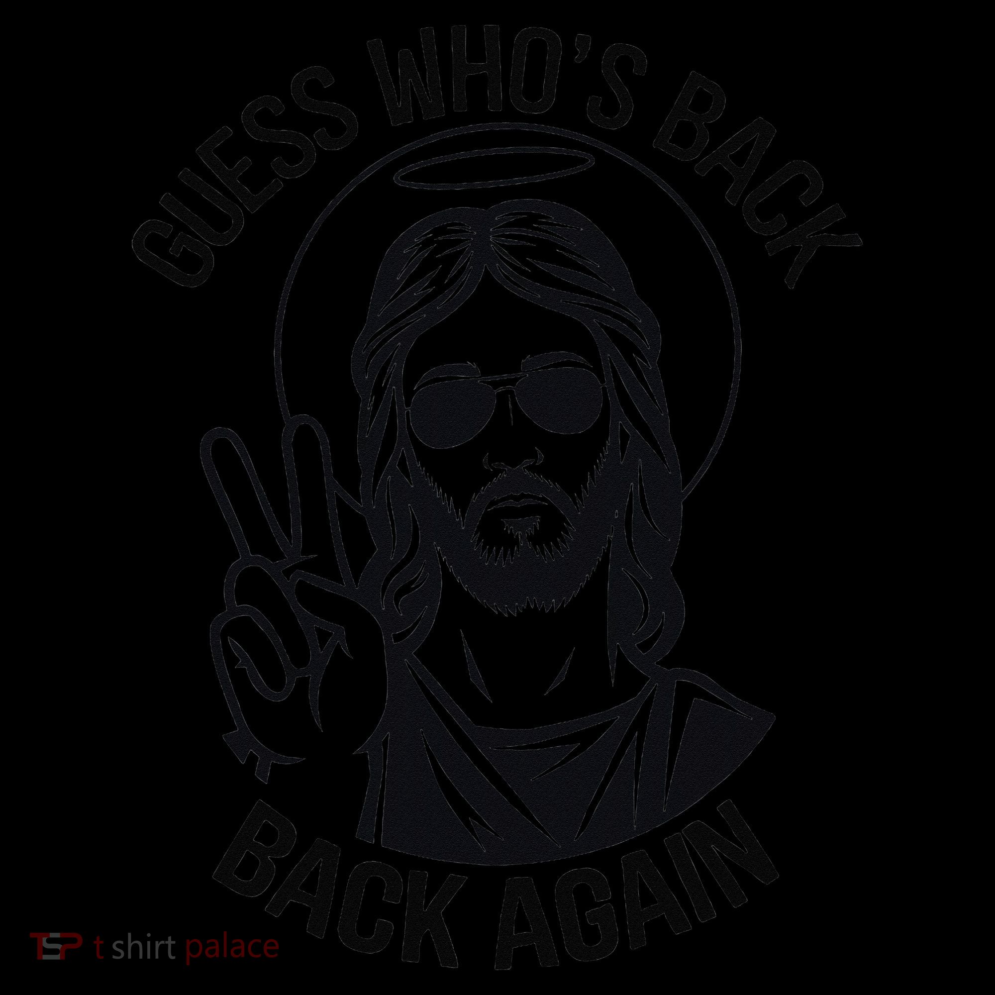 Guess Whos Back Funny Jesus Easter Christian Tank Top