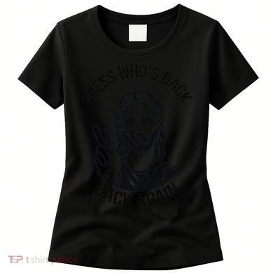 Guess Whos Back Funny Jesus Easter Christian Women's T-Shirt