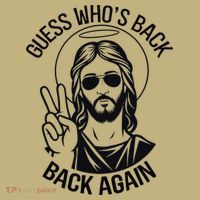 Guess Whos Back Funny Jesus Easter Christian Long Sleeve Shirt thumb 2