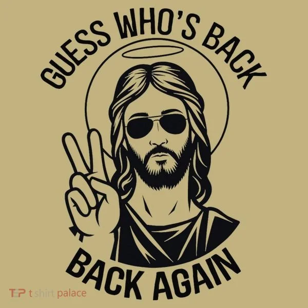 Guess Whos Back Funny Jesus Easter Christian Long Sleeve Shirt
