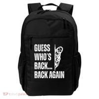 Guess Whos Back Again Jesus Easter Backpack thumb 0