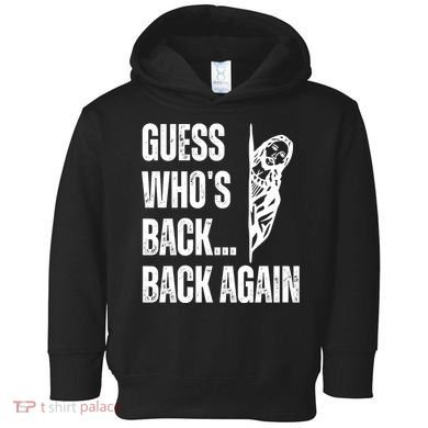 Guess Whos Back Again Jesus Easter Toddler Hoodie