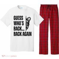 Guess Whos Back Again Jesus Easter Pajama Set thumb 0