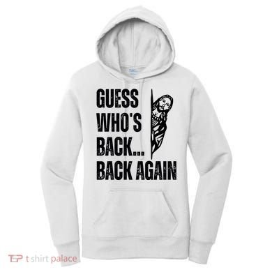 Guess Whos Back Again Jesus Easter Women's Hoodie