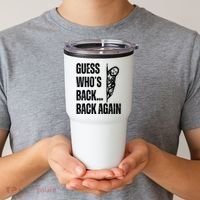 Guess Whos Back Again Jesus Easter Tumbler thumb 2