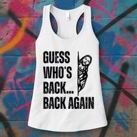 Guess Whos Back Again Jesus Easter Women's Tank Top thumb 3