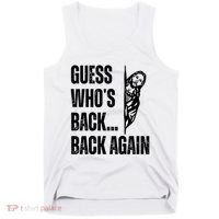 Guess Whos Back Again Jesus Easter Tank Top thumb 0