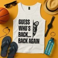 Guess Whos Back Again Jesus Easter Tank Top thumb 4