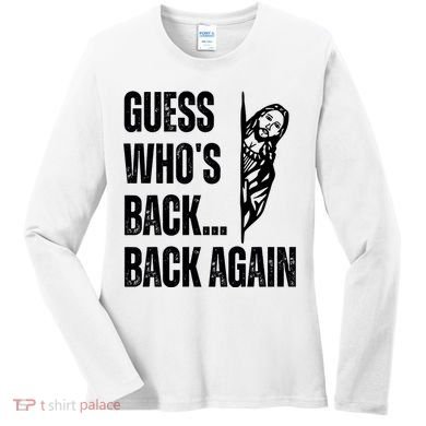 Guess Whos Back Again Jesus Easter Women's Long Sleeve Shirt